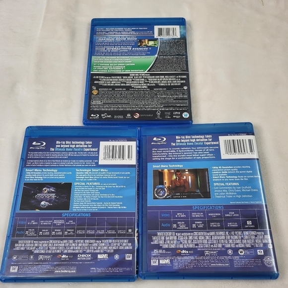 Fantastic Four and Green Lantern Blu-ray Set - Picture 2 of 4